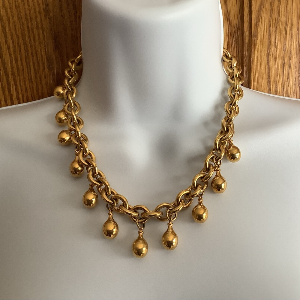 Vintage Anne Klein necklace. Heavy.